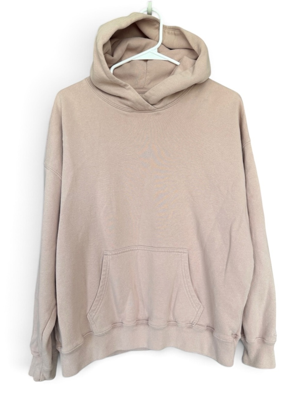 Hollister Light Pink Fleece Pullover Pink Hoodie Women’s Small